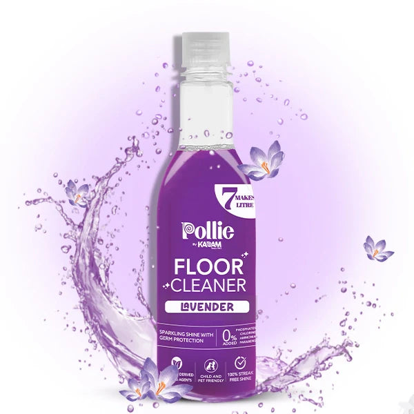 Prepare 7 liters of floor cleaner solution for long-lasting use with one bottle