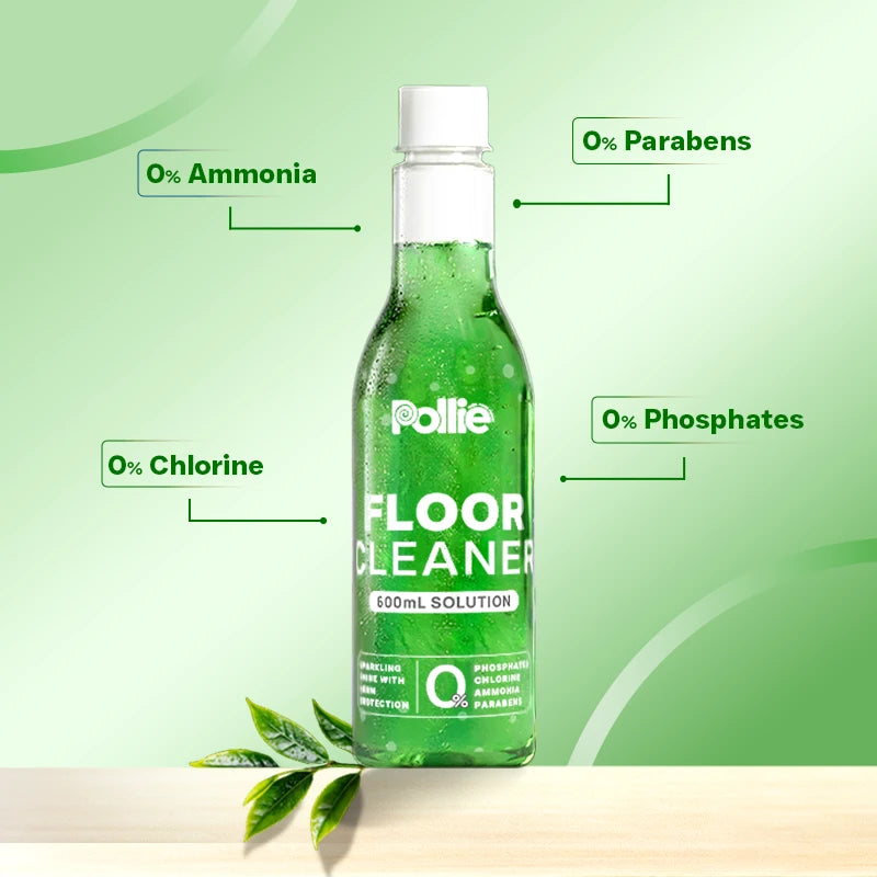 Pollie by Kadam campaign visual with bold Hindi-English tagline “Paise Sachet Ke, Fayda Bottle Ka,” promoting affordable, refillable, and sustainable cleaning sachets that save money and reduce plastic waste.