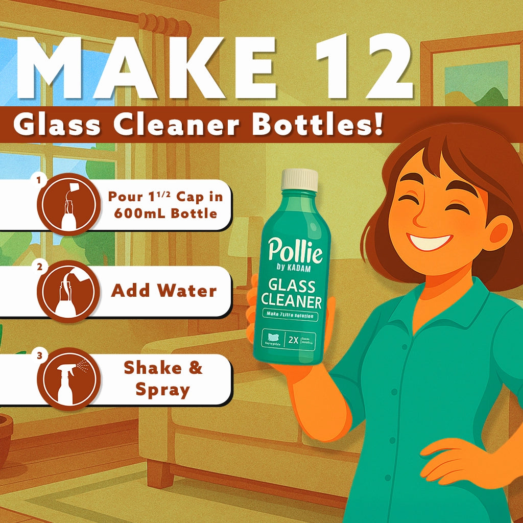 Pollie Glass Cleaner Concentrate