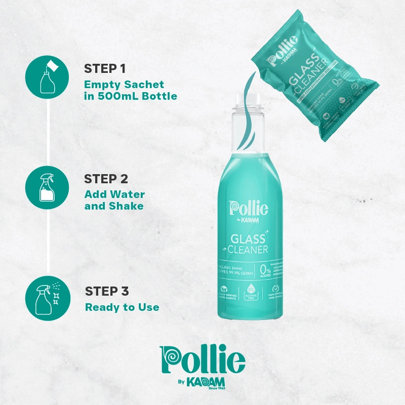 Glass Cleaner Sachet
